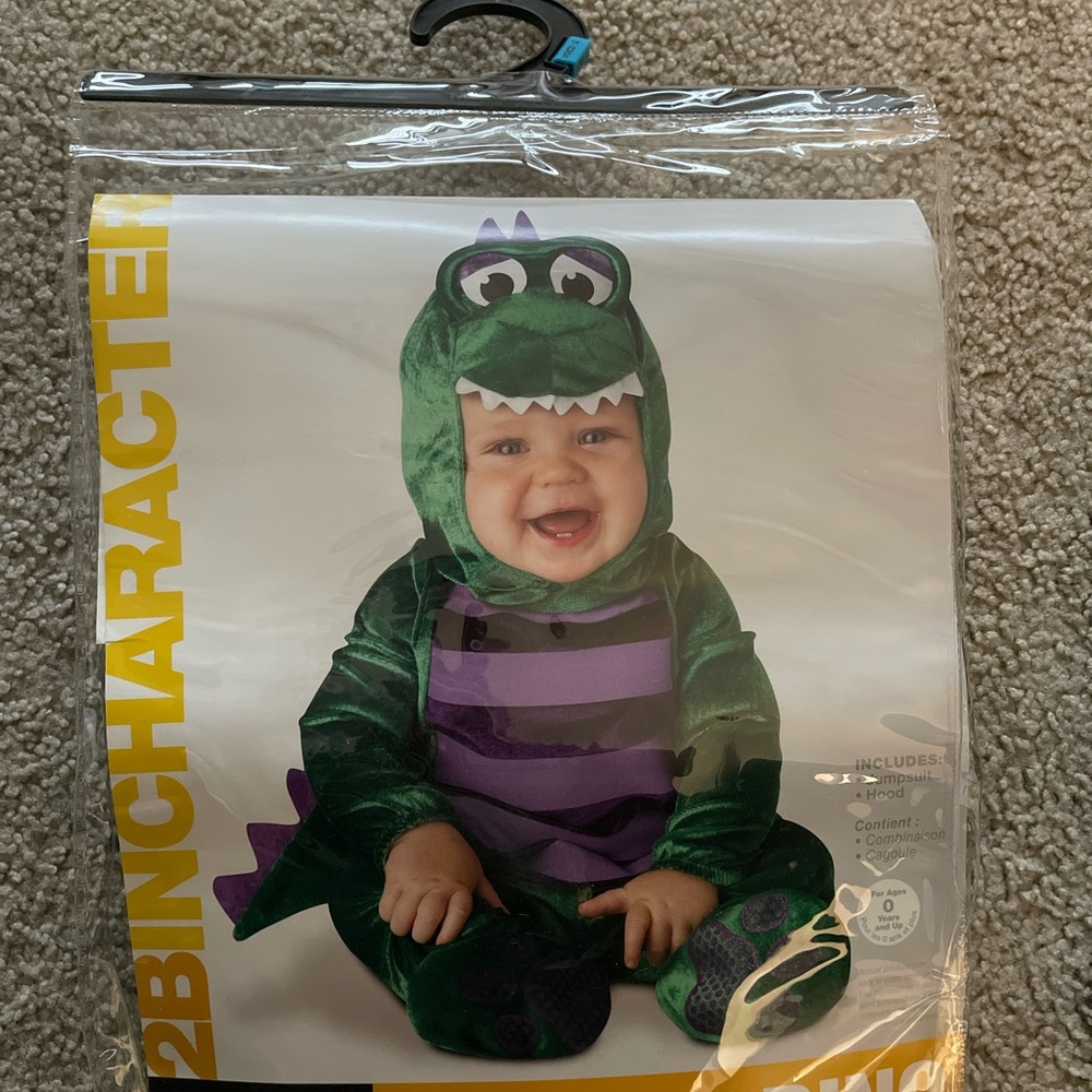 Infant baby dino costume